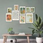 Set of 9 Vintage Eclectic Wall Art Prints