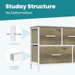 5-Drawer Fabric Dresser for Bedroom and Closet
