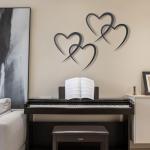 Infinity Heart Metal Wall Decor for Any Room