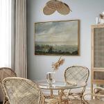 Vintage Landscape Canvas Wall Art for Home Decor