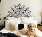 Large Metal Lotus Flower Wall Art Decor