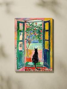 Henri Matisse Cat Wall Art Print, 16x24inch