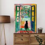 Henri Matisse Cat Wall Art Print, 16x24inch