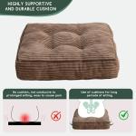 Tufted Corduroy Seat Cushion for Comfort