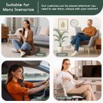 Tufted Corduroy Seat Cushion for Comfort