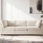 Extra Large Beige Modular Sectional Sofa Set
