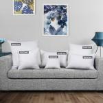 Utopia Bedding 17x17 Soft Pillow Inserts, Set of 2