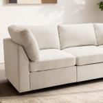 Extra Large Beige Modular Sectional Sofa Set