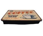 Cushioned Lap Tray for Coffee and Snacks