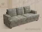 Comkei 89" Comfy Grey Sectional Sofa for Small Spaces