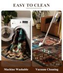 YIHOUSE 5x7 Rustic Bear Area Rug