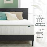 Zinus 10 Inch Medium Firm Hybrid Queen Mattress