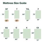Zinus 12-Inch King Green Tea Memory Foam Mattress