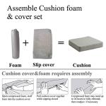 Non-Slip Memory Foam Dining Chair Cushions, 2 Pack