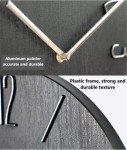 30cm Quiet Wall Clock – Easy Read, Nordic Style
