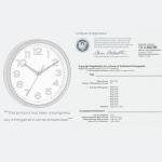 Small Black Analog Silent Wall Clock