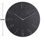 30cm Quiet Wall Clock – Easy Read, Nordic Style