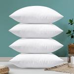 Set of 4 Soft 18x18 Throw Pillow Inserts