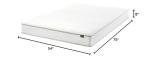 Zinus 8-Inch Full Foam and Spring Mattress