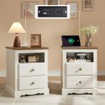 Farmhouse 4-Piece Bedroom Set with Nightstands