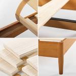 Zinus Allen Mid Century Wood Bed Frame, Full