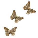 Vintage 3D Butterfly Wall Decor Set of 3