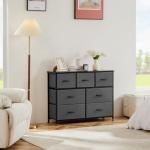 7-Drawer Fabric Dresser and Storage Tower