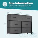 7-Drawer Fabric Dresser and Storage Tower