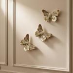 Vintage 3D Butterfly Wall Decor Set of 3
