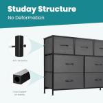 7-Drawer Fabric Dresser and Storage Tower