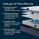 Serta Five Star 10-Inch Plush Pillow Top Mattress