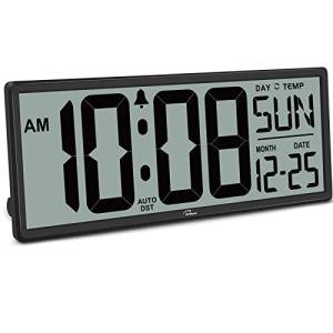 Large 14.5'' Digital Wall Clock with Jumbo Numbers