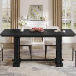 DWVO Farmhouse Dining Table for 6-8 People