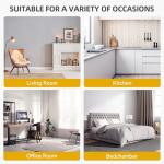 DWVO Farmhouse Dining Table for 6-8 People