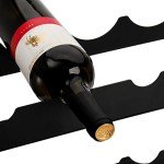 12-Bottle Freestanding Wine Rack and Holder