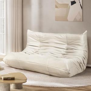 Levede Floor Couch Fireside Chair - Beige