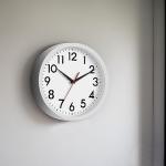 DAXSMY 12 Inch Silent Wall Clock - Black