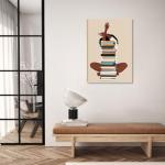 Black Girl Canvas Wall Art - 12x16 Framed Decor