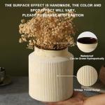 Vintage Rustic Terracotta Farmhouse Flower Vase