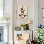 Black Girl Canvas Wall Art - 12x16 Framed Decor