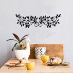 Metal Tree Leaf Wall Art Set for Decor