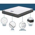 Giselle Queen Mattress with Foam Topper and Springs