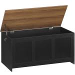 Retro Wooden Storage Bench and Entryway Organizer