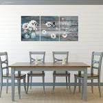 Daisy Butterfly Canvas Art Set for Home Decor