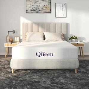 NapQueen 8-Inch Bamboo Charcoal Memory Foam Mattress