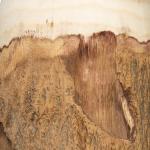 Carved Paulownia Wood Vase with Live Edge 13