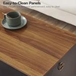 Retro Wooden Storage Bench and Entryway Organizer