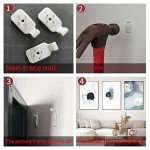 Abstract Canvas Wall Art Set in Blue and White