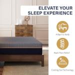 12 Inch Twin XL Copper Gel Memory Foam Mattress