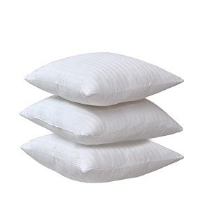 Yellow Microfiber Cushion Fillers 16x16 Inches - 3 Pack